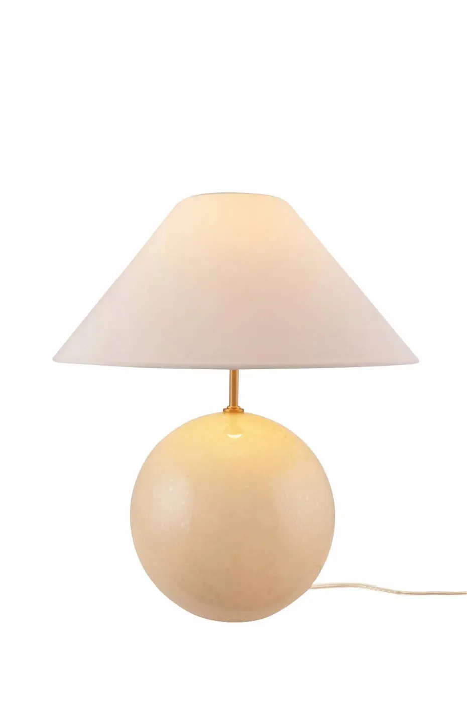 Globen Lighting Bordlampe Iris 35 Butter yellow