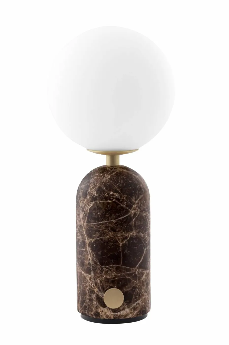 Globen Lighting Bærbar bordlampe Torrano Beige travertin