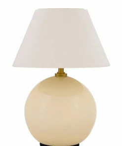 Globen Lighting Bærbar bordlampe Iris 16 Butter yellow