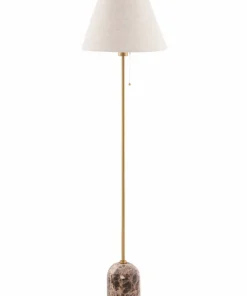 Globen Lighting Gulvlampe Gino Beige travertin