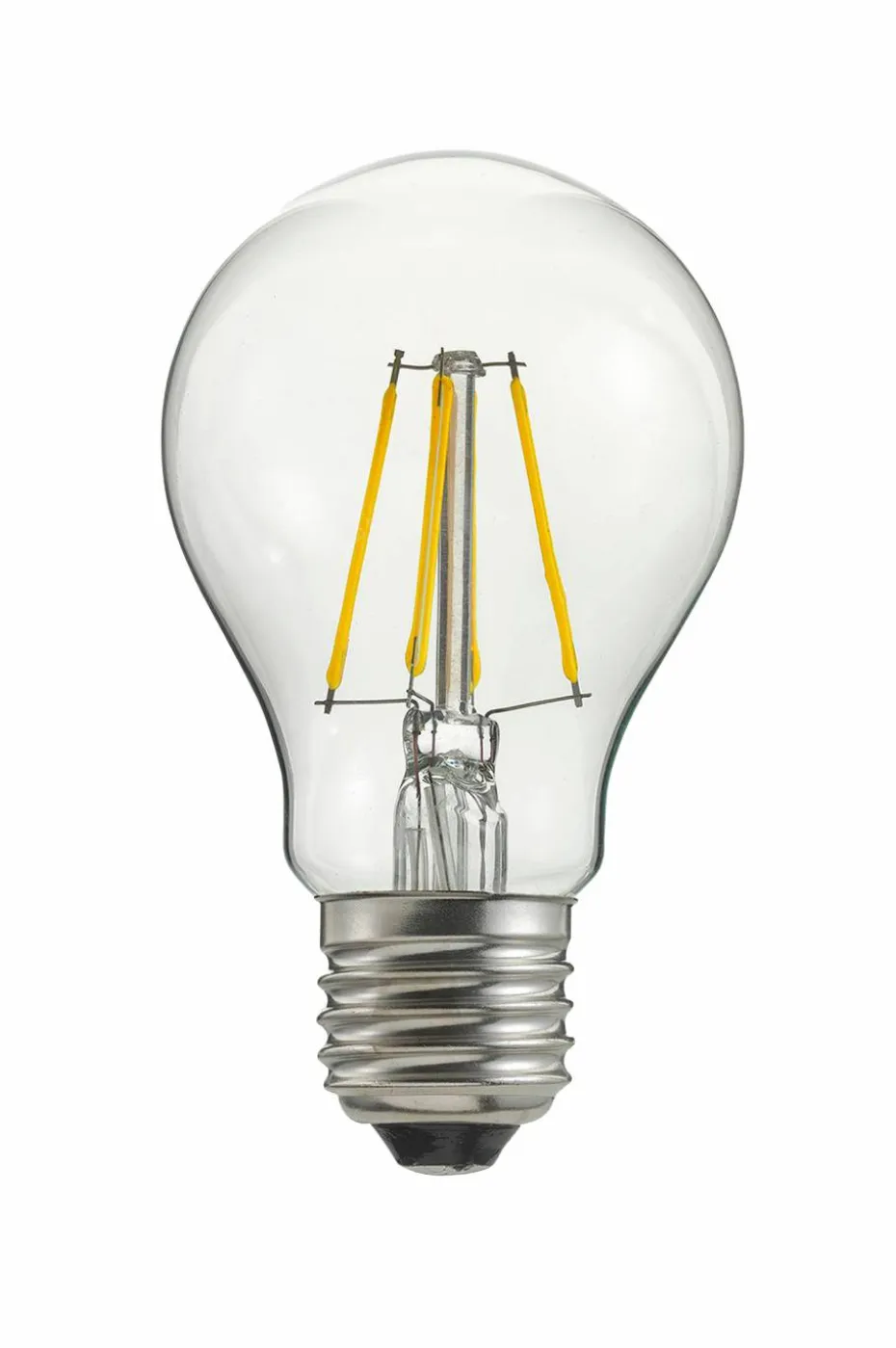 Globen Lighting Lyskilde E27 LED 3-trinn, kan dimmes, Normal Klar 0,4-7W
