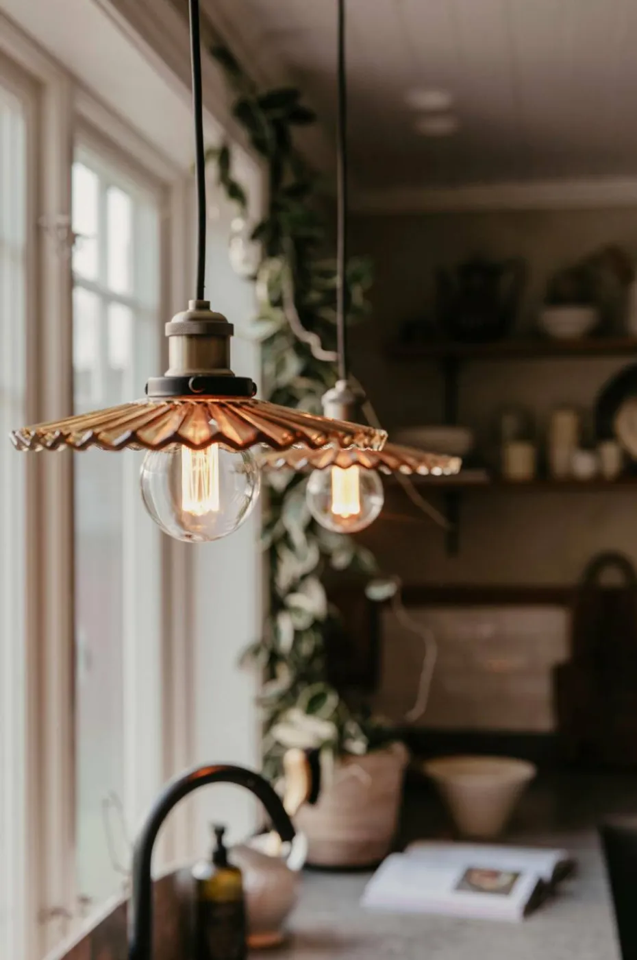 Globen Lighting Pendellampe Cobbler 25 Creme