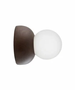 Globen Lighting Vegglampe/taklampe Torrano 13 IP44 Brunbeiset eik