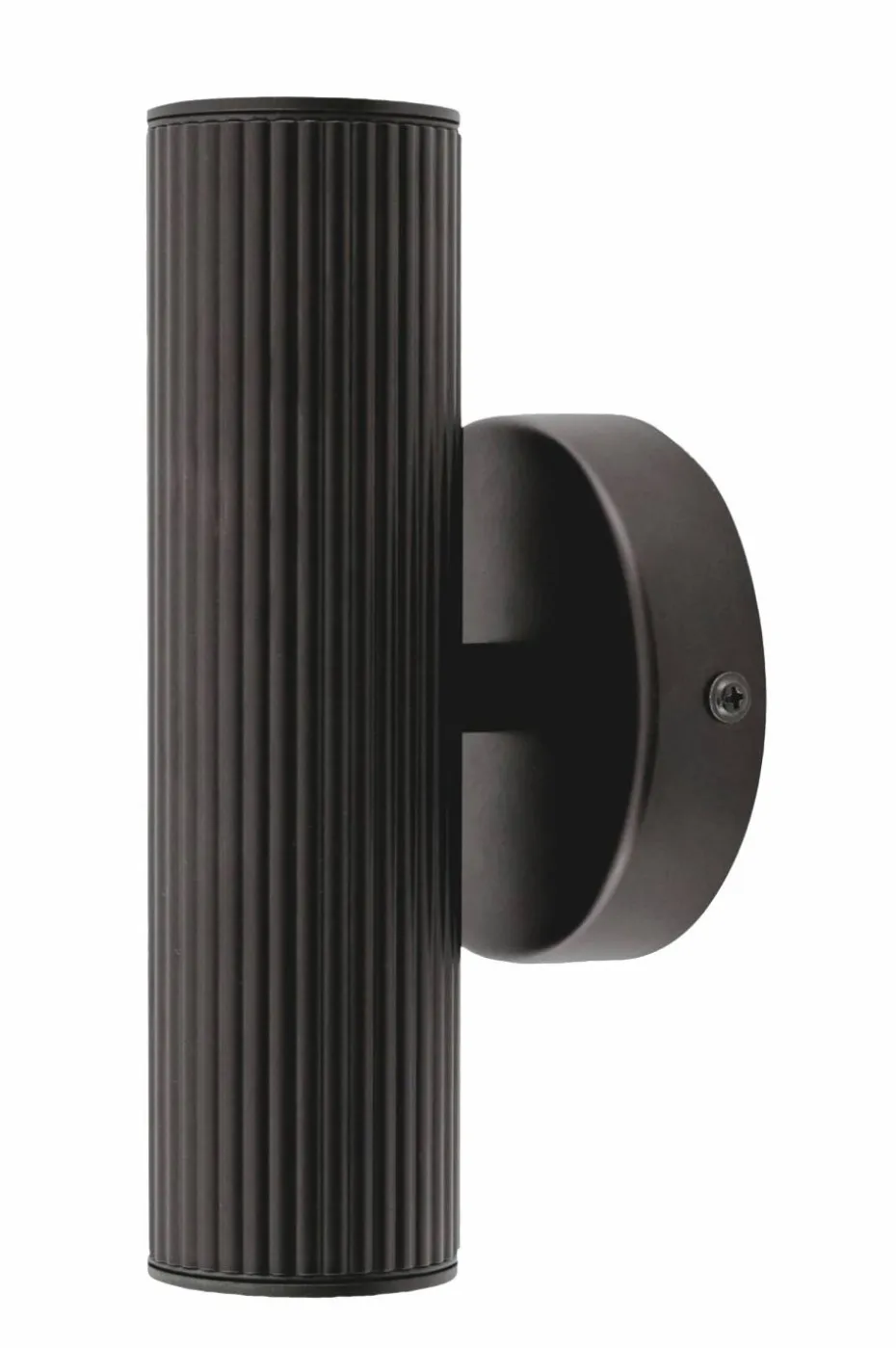 Globen Lighting Vegglampe Hubble Up/Down IP44 fasadebelysning Svart