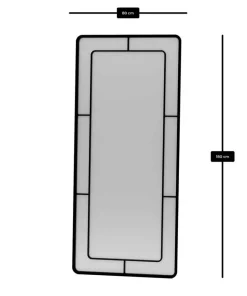 Hanah Home Cheval Mirror Edgea