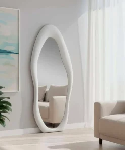 Hanah Home Cheval Mirror Nero