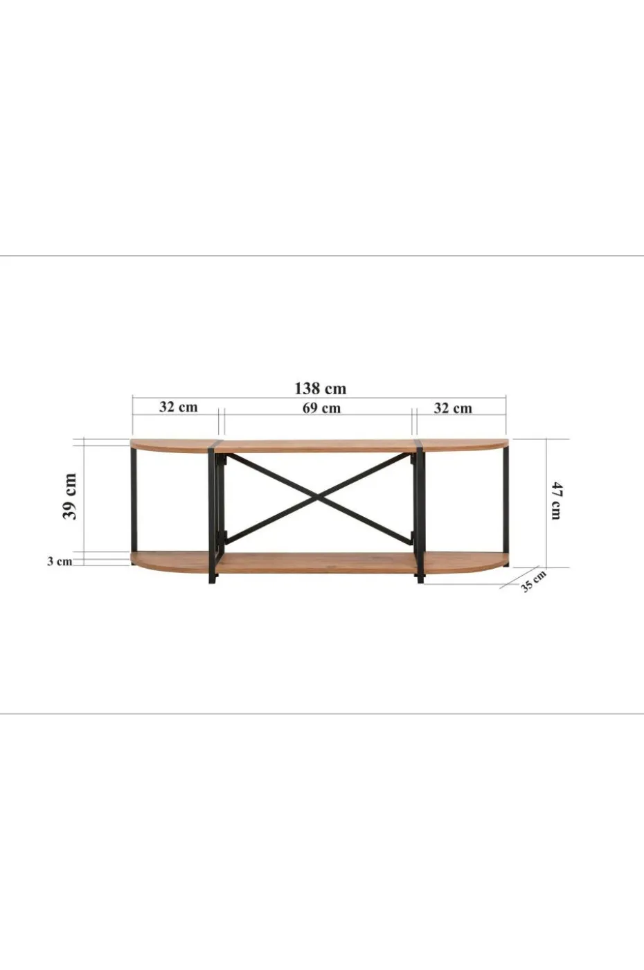 Hanah Home Tv StativTanner