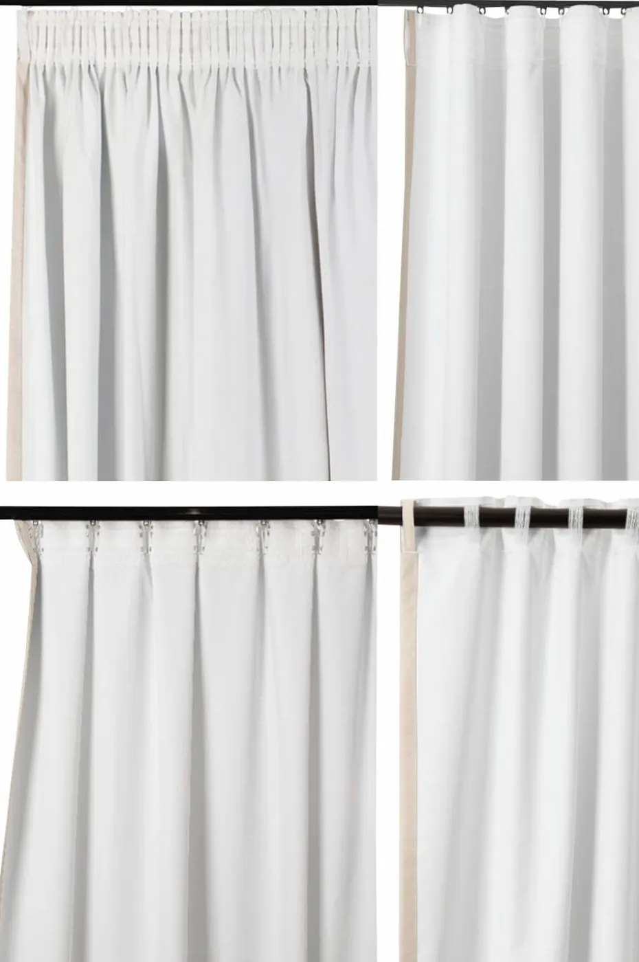 Hasta Blendingsgardin Extra Wide Nova, 268x280 cm