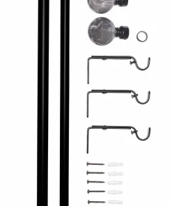 Hasta Gardinstang-sett Ofelia 110-200 cm