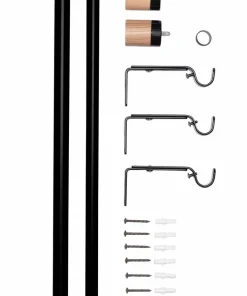 Hasta Gardinstangssett Astrid 110-200 cm