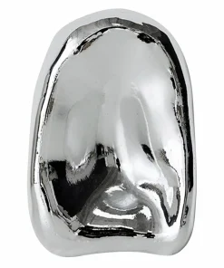 HKliving Glass skulptur krom, No. 1