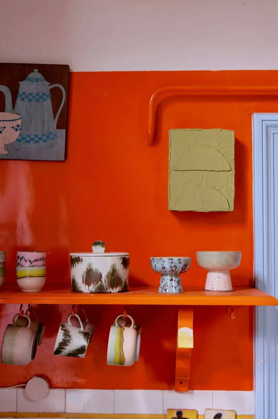 HKliving 70-tallskeramikk: kakeboks, Tide