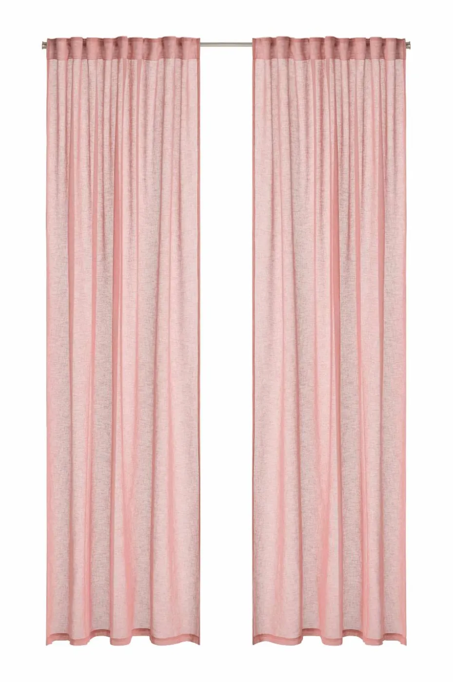 &Home Gardin med multibånd Mila 2-pk