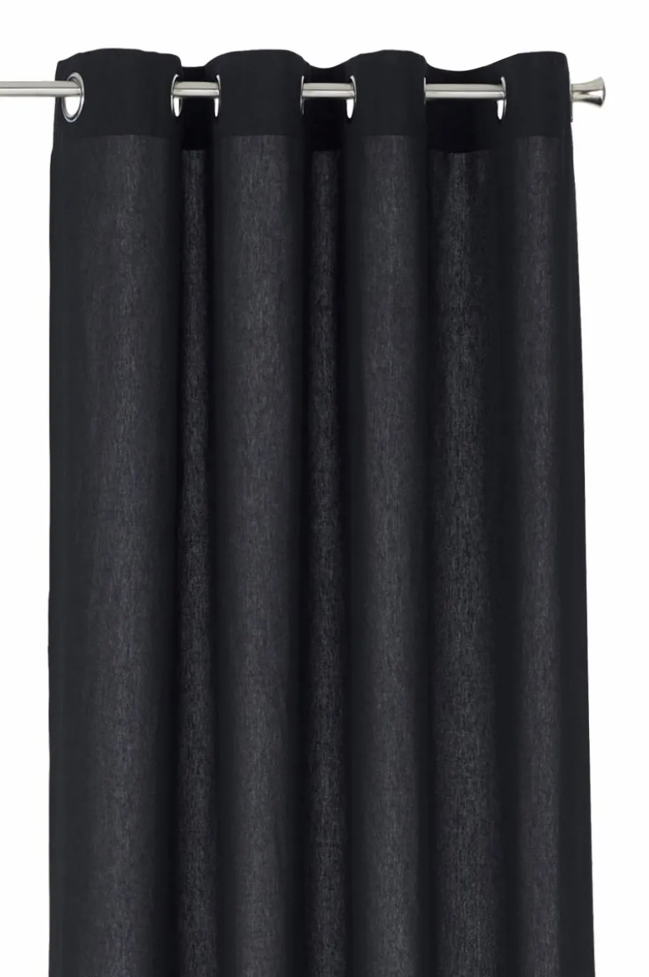 &Home 2-pk gardinlengder med maljer, i halvpanama