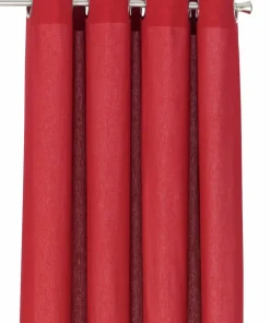 &Home 2-pk gardinlengder med maljer, i halvpanama