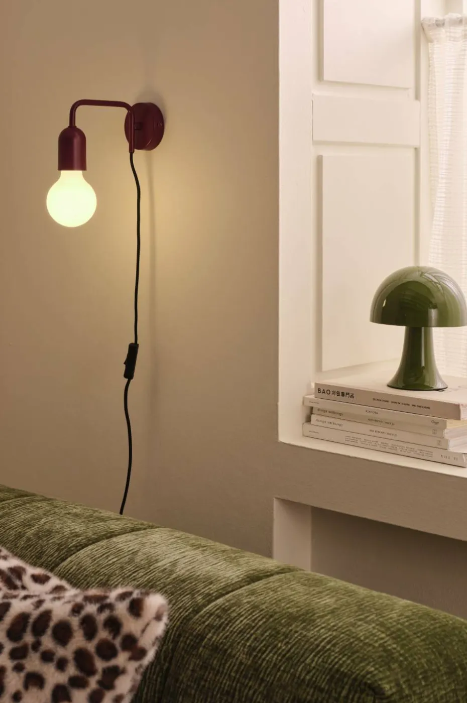 &Home Vegglampe John