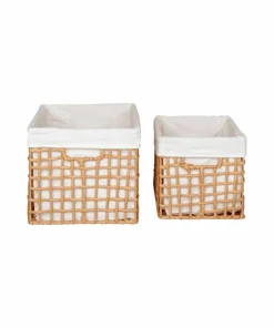 House Nordic Kurv BUSTELO sett med 2 stk.