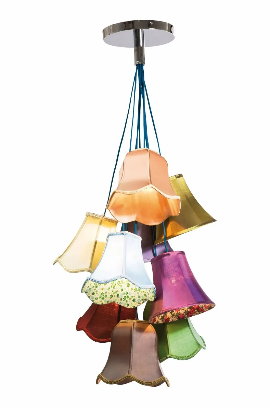 KARE Design Taklampe Saloon Flowers 9