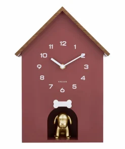 Karlsson Veggklokke Dog House