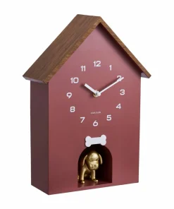 Karlsson Veggklokke Dog House