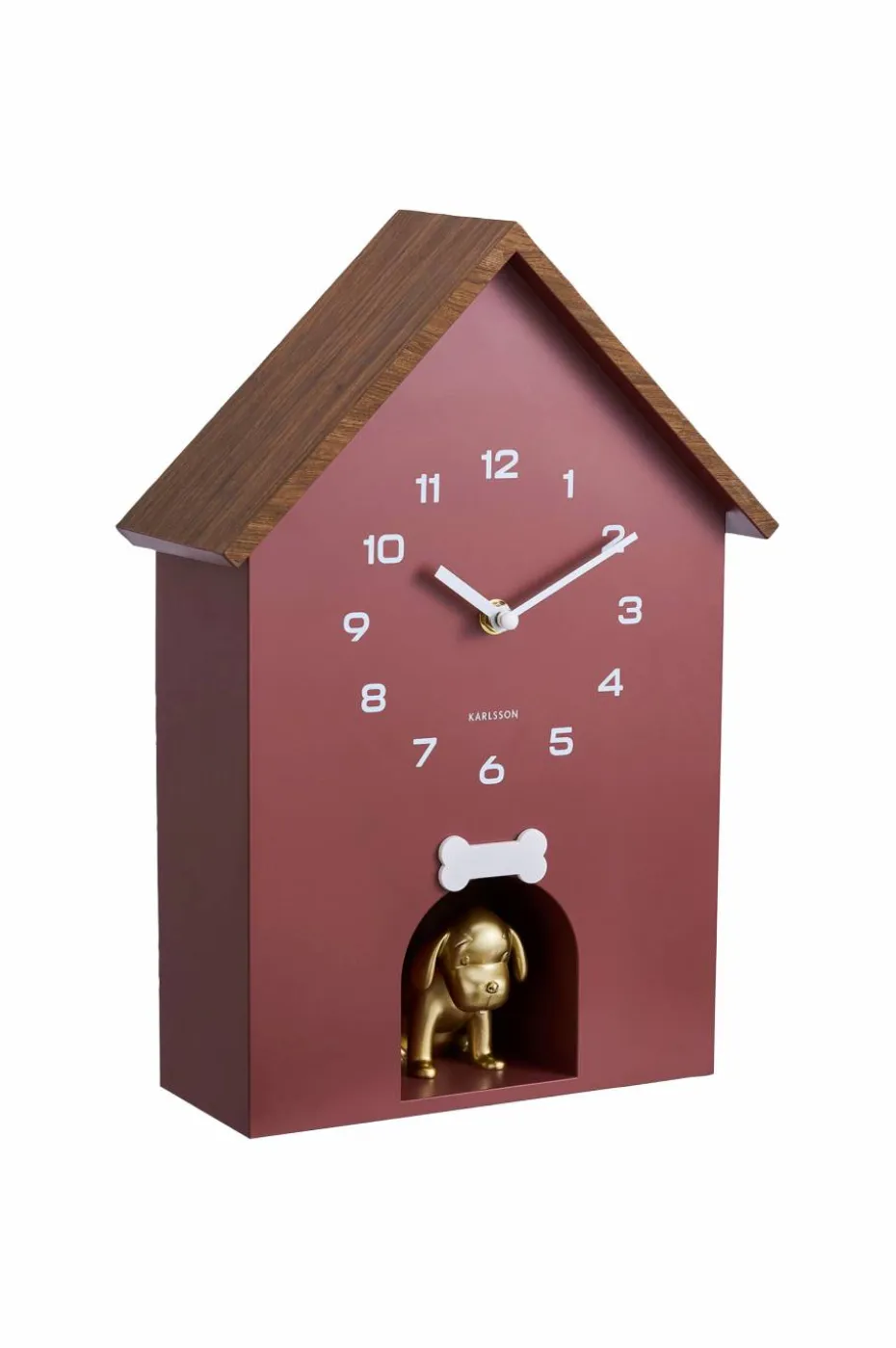 Karlsson Veggklokke Dog House