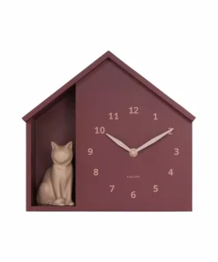 Karlsson Veggklokke Sitting Cat