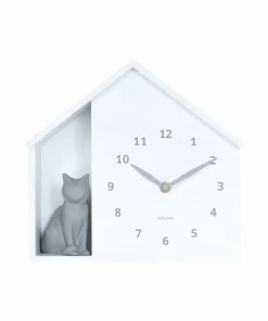 Karlsson Veggklokke Sitting Cat