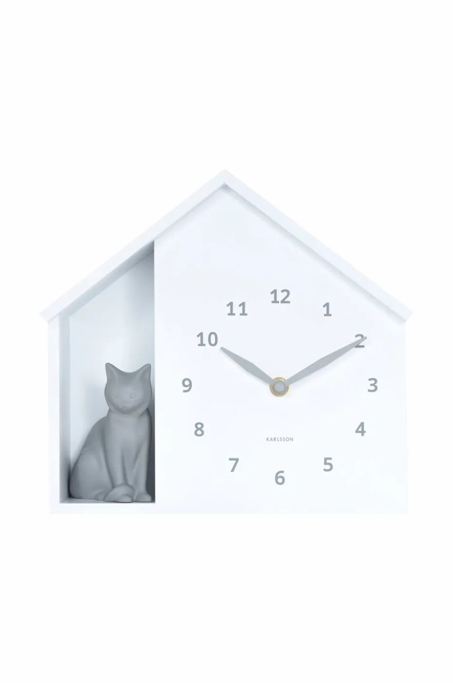 Karlsson Veggklokke Sitting Cat
