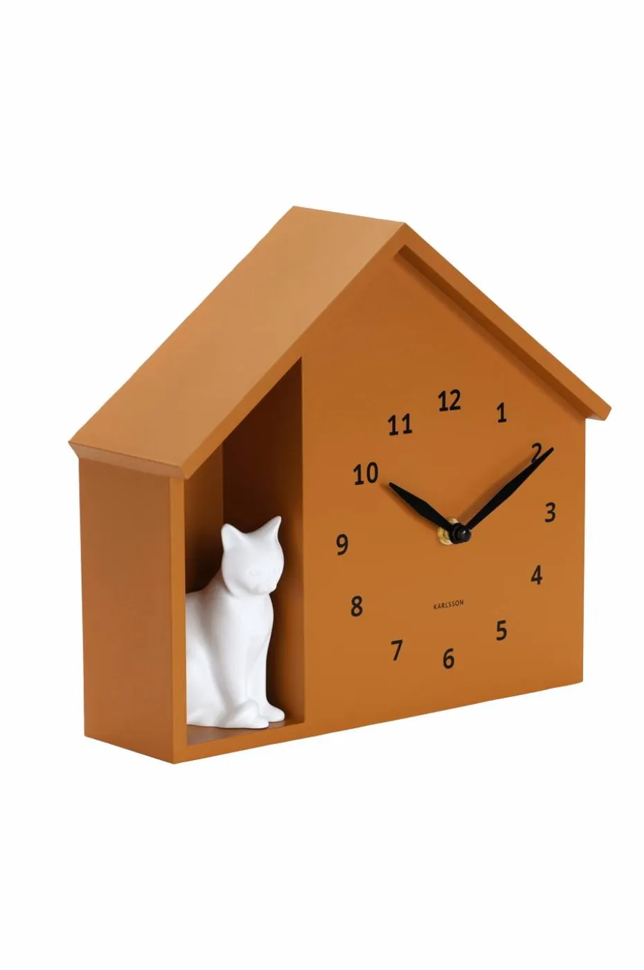 Karlsson Veggklokke Sitting Cat