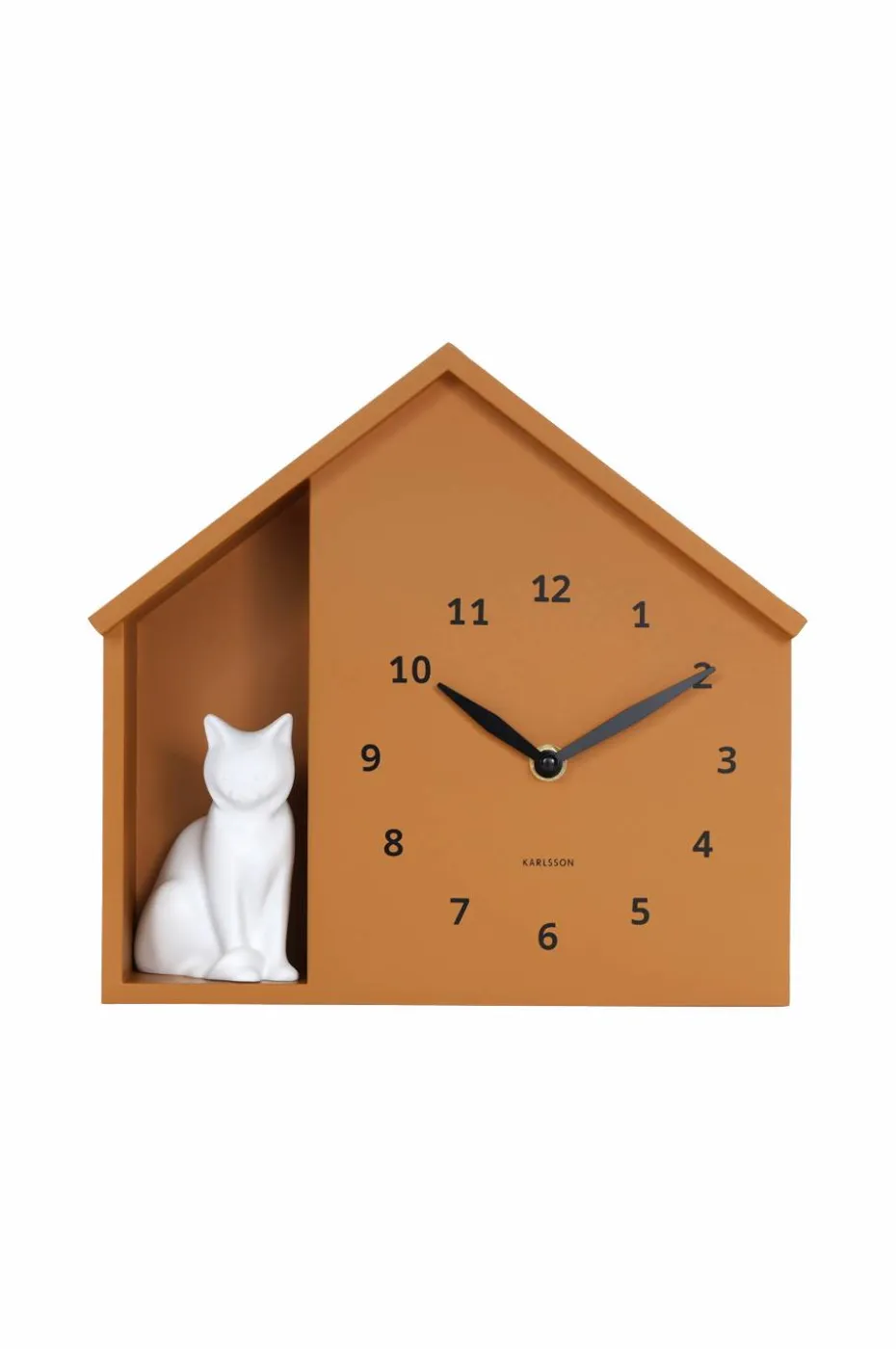 Karlsson Veggklokke Sitting Cat