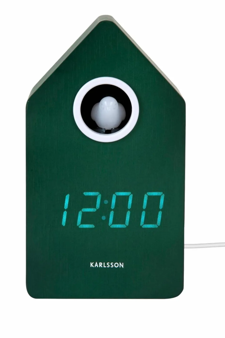 Karlsson Vekkerklokke Cuckoo -LED
