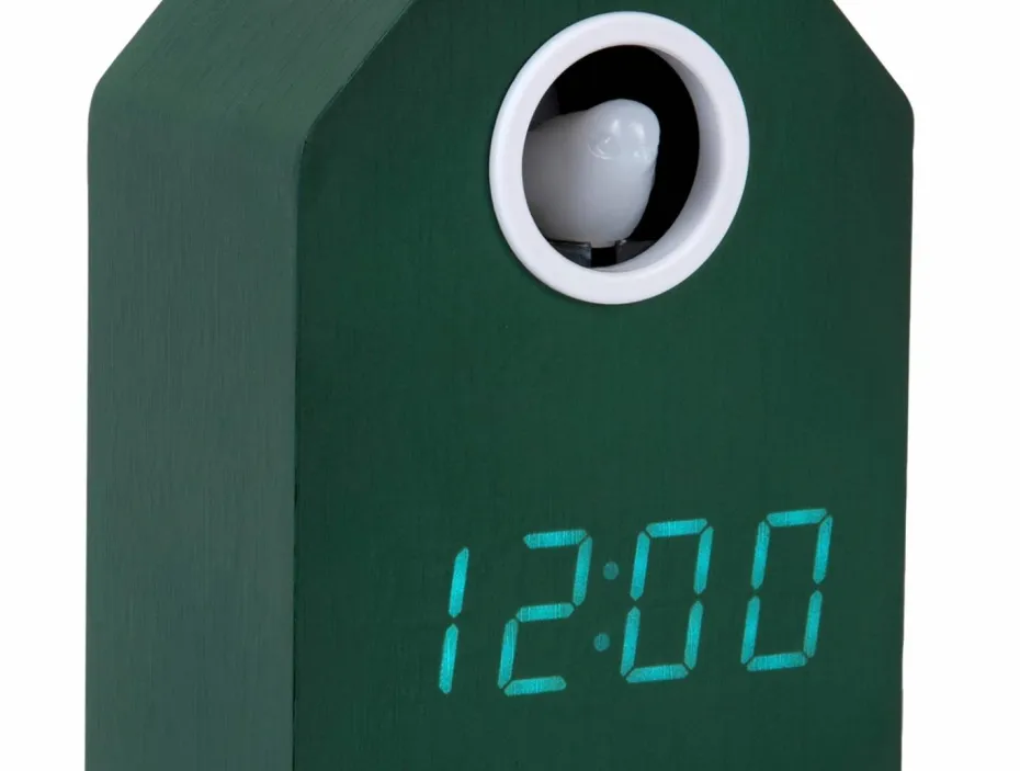 Karlsson Vekkerklokke Cuckoo -LED