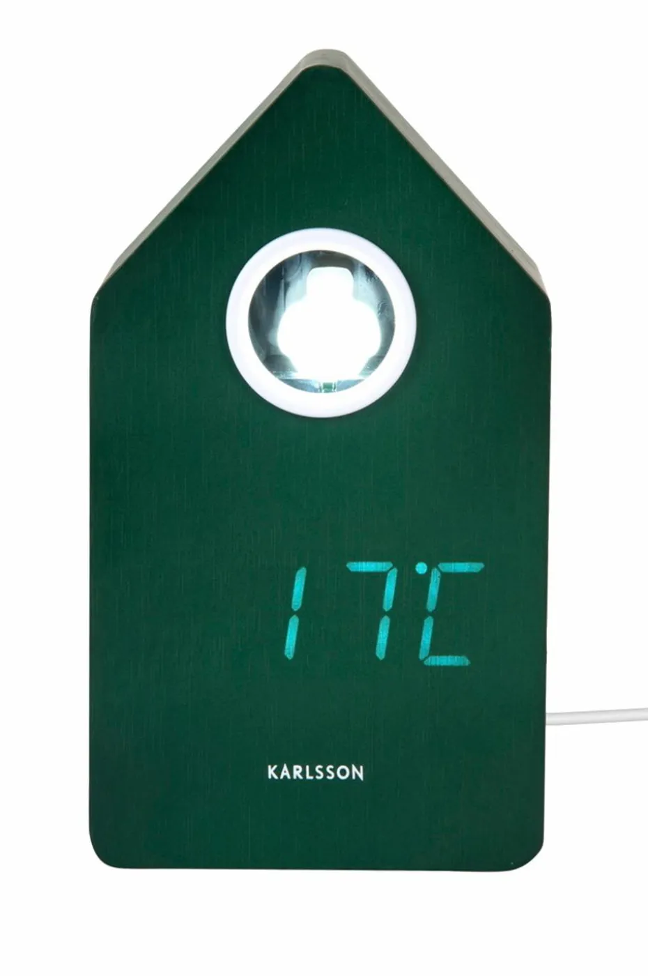 Karlsson Vekkerklokke Cuckoo -LED