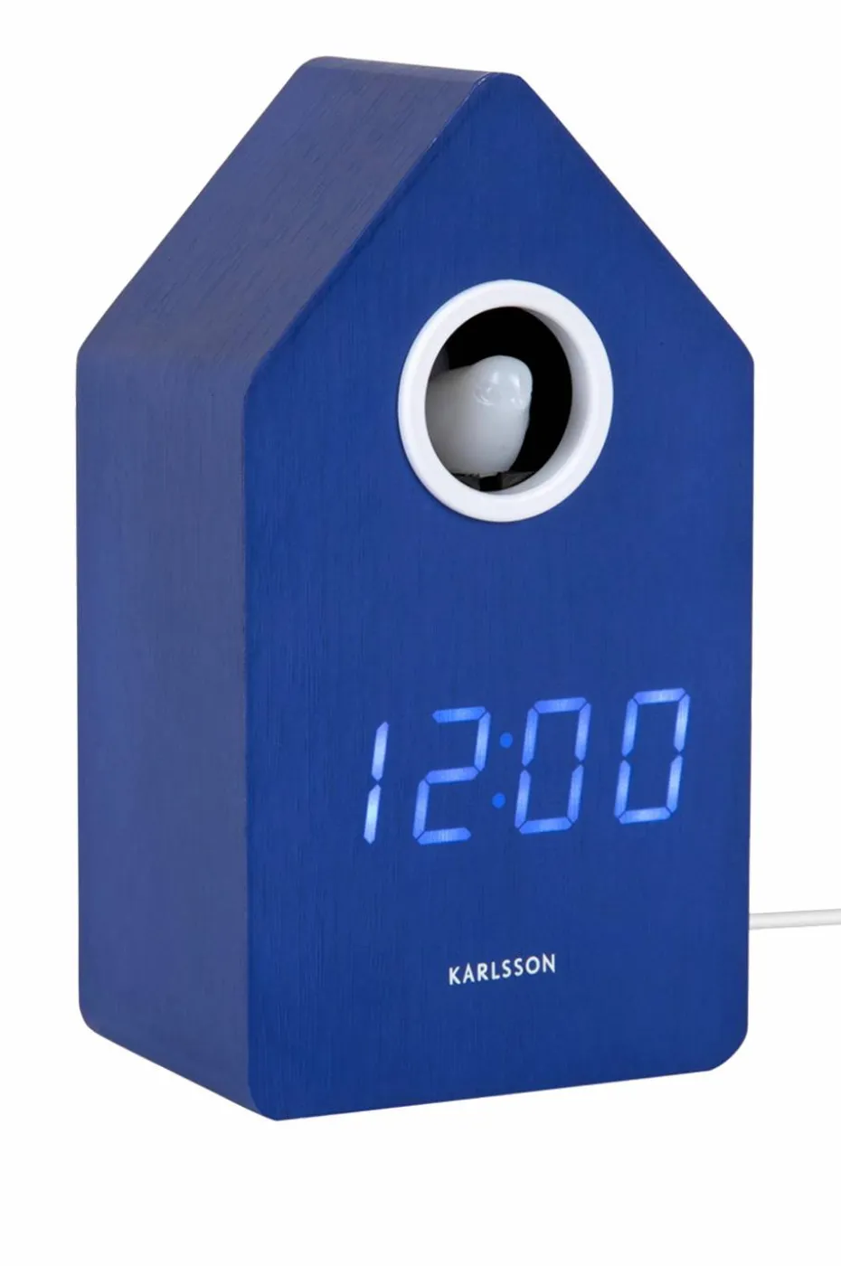 Karlsson Vekkerklokke Cuckoo -LED