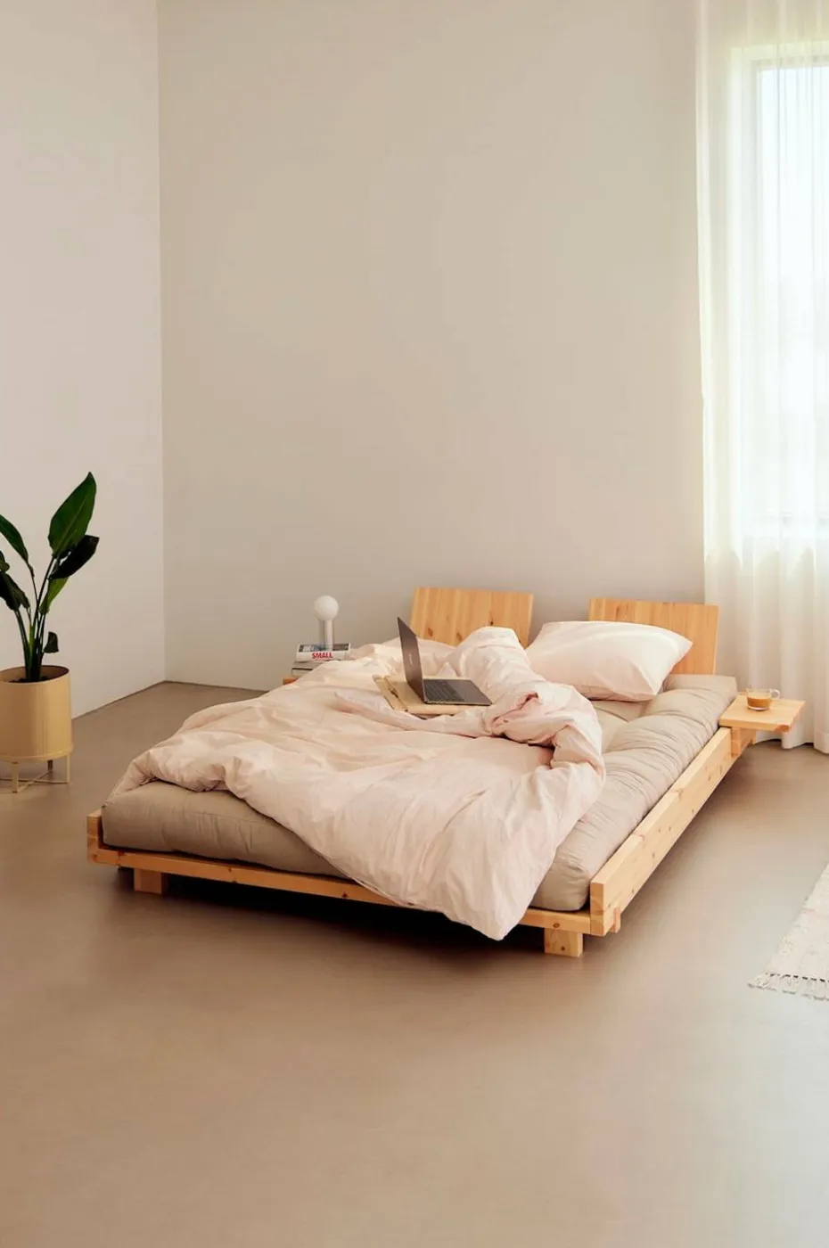 Karup Social Seng m. 2 Pcs Back Rests And 2 Pcs Side Tables