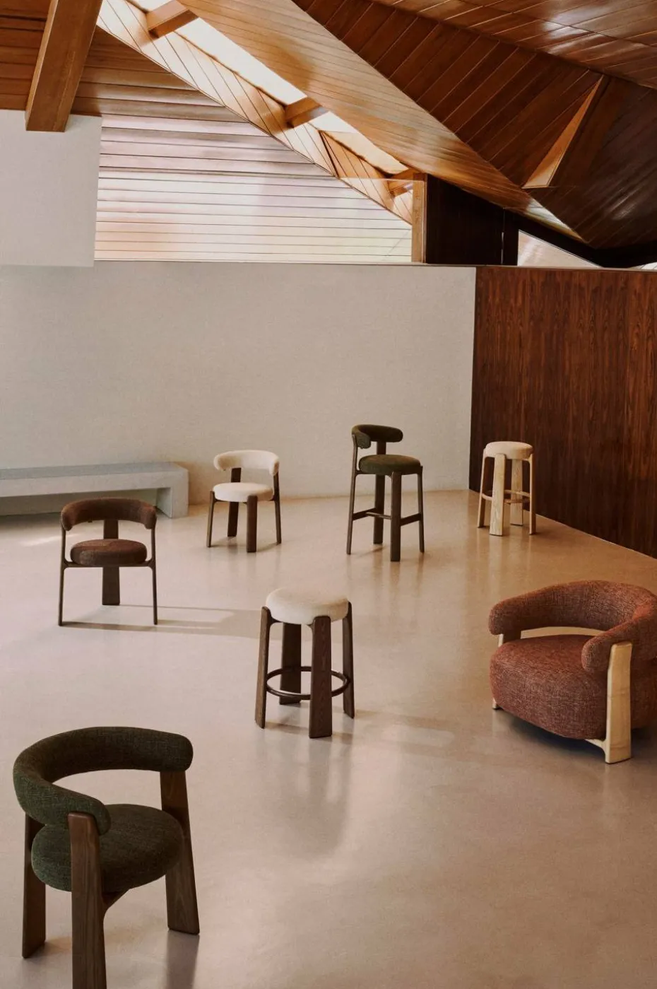 Kave Home Spisestol - granitt