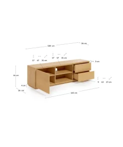 Kave Home Tv-benk Abilen