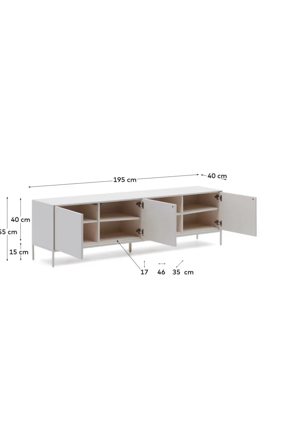 Kave Home Tv-benk Vedrana