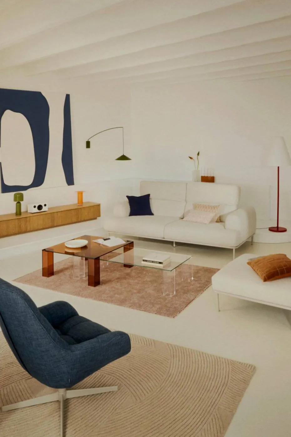 Kave Home Tv-bord - helvine