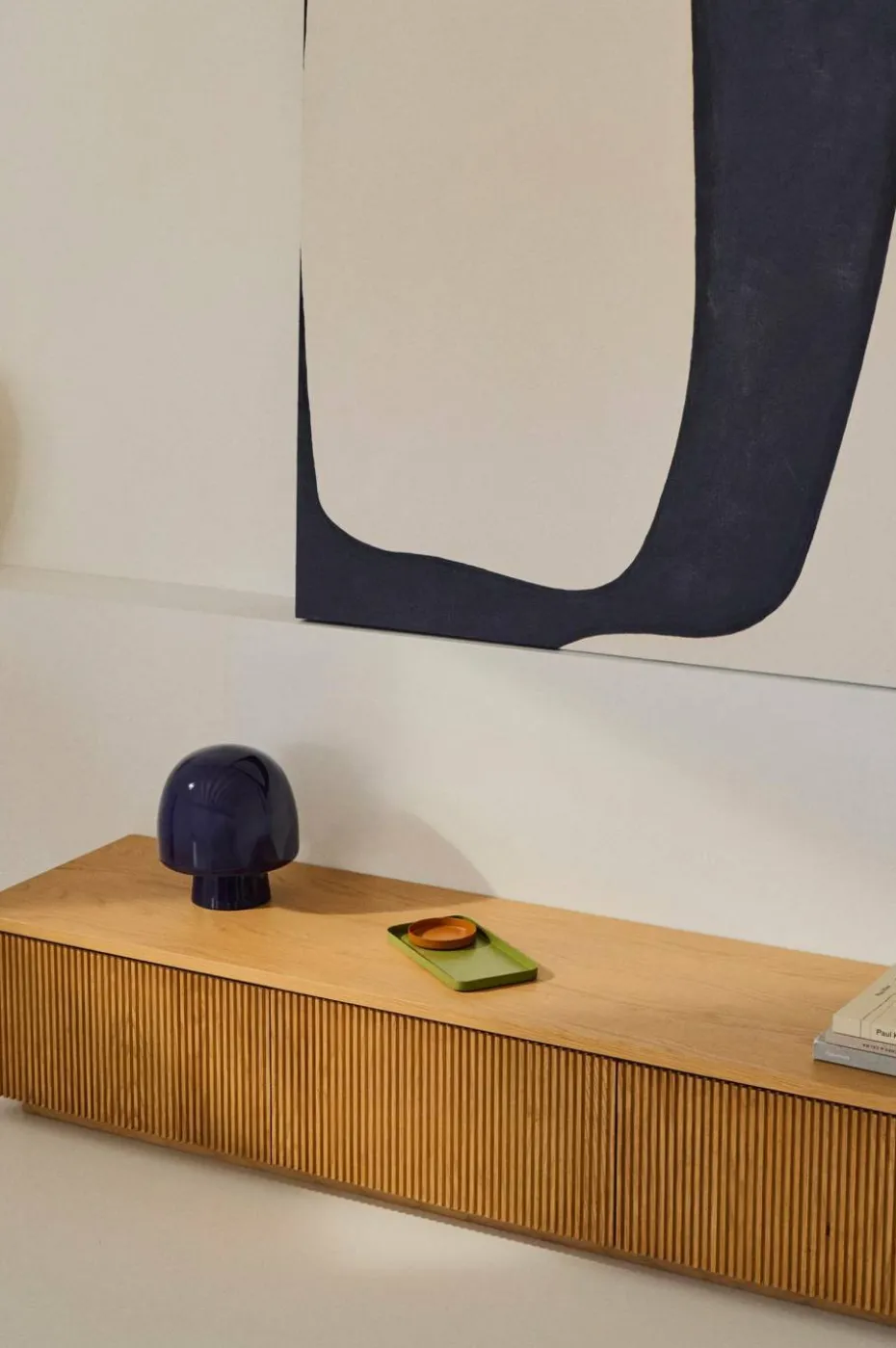 Kave Home Tv-bord - helvine