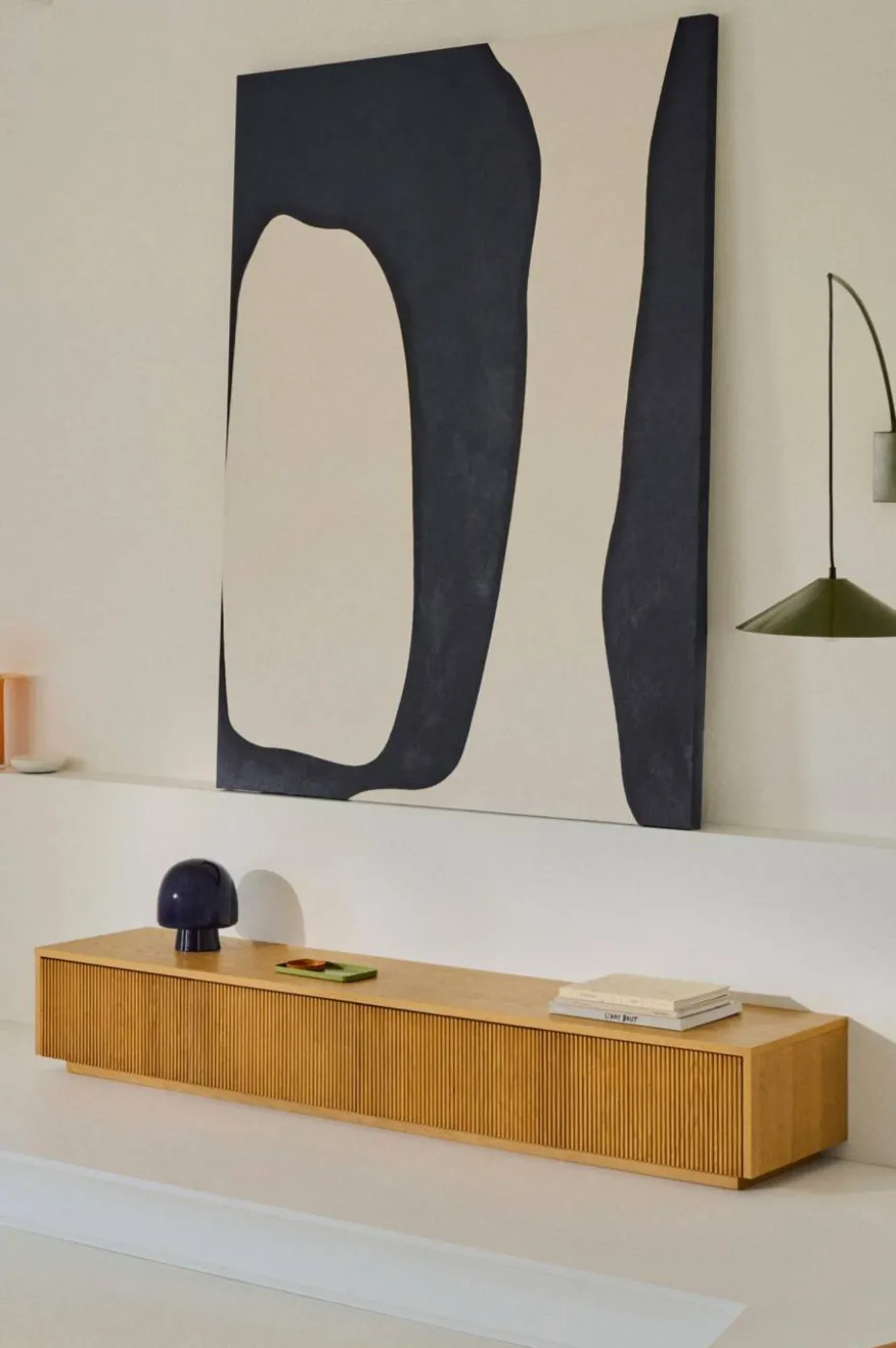 Kave Home Tv-bord - helvine