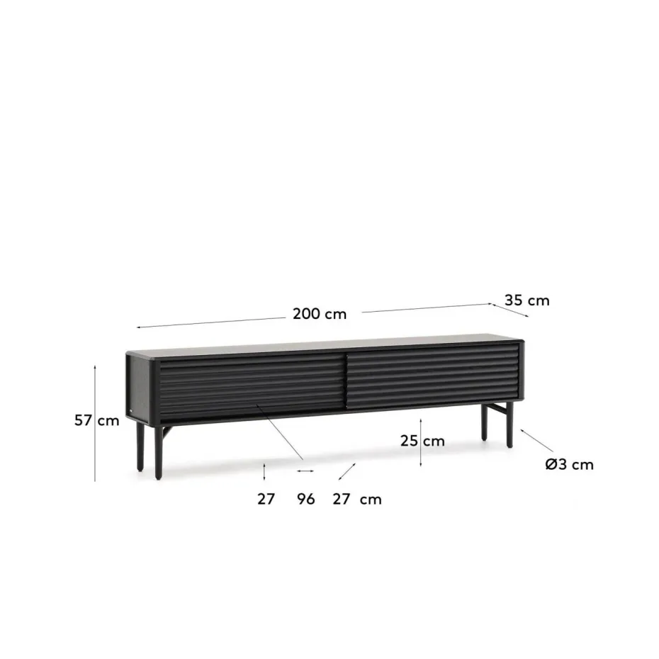 Kave Home Tv-bord - lenon