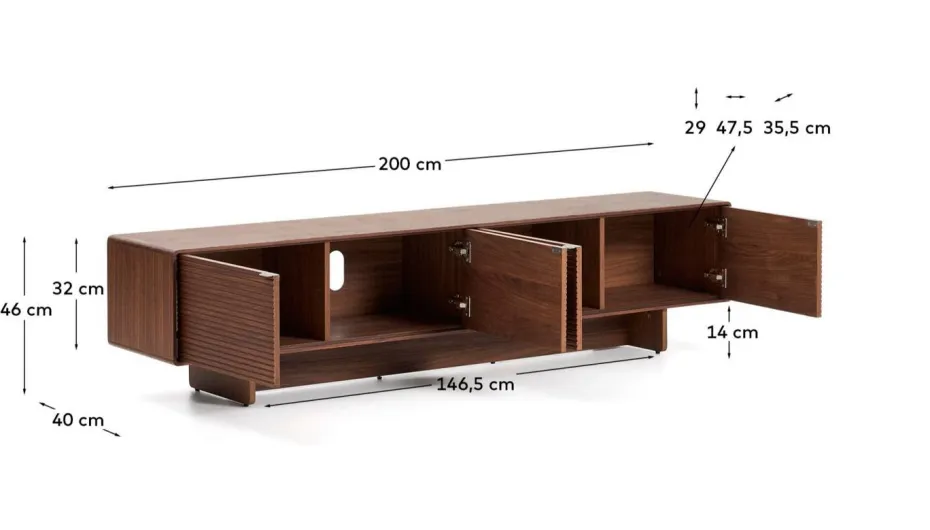 Kave Home Tv-bord - norlen