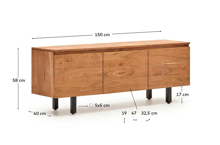 Kave Home Tv-bord - uxue