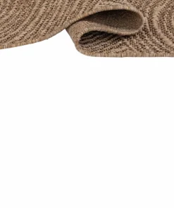 KM Home Flatvevd teppe Natural