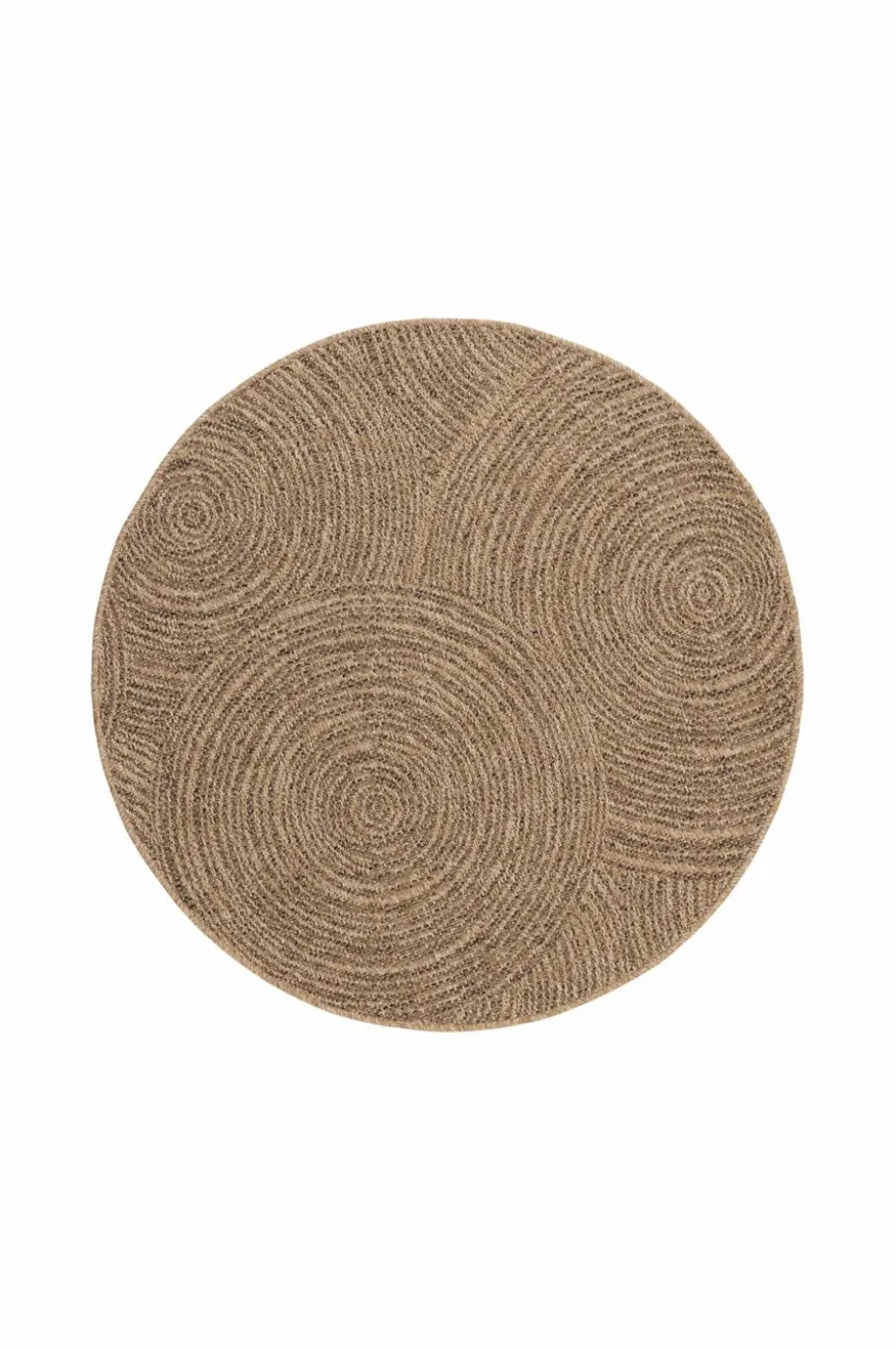 KM Home Flatvevd teppe Natural