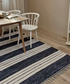 KM Home Teppe av bomull Sund