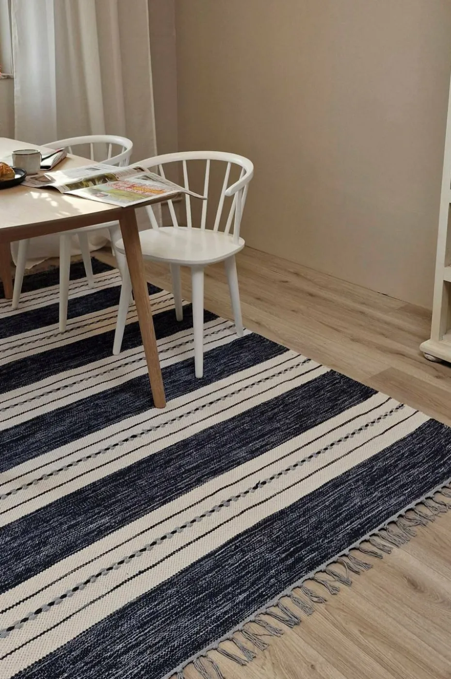 KM Home Teppe av bomull Sund