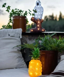 Konstsmide Ananas LED høyde 26 cm