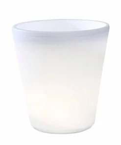 Konstsmide Blomsterpotte Assisi stor LED 40 cm